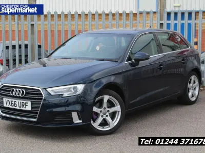 Used Audi A3 Sportback Sport 2016 Blue Hatchback