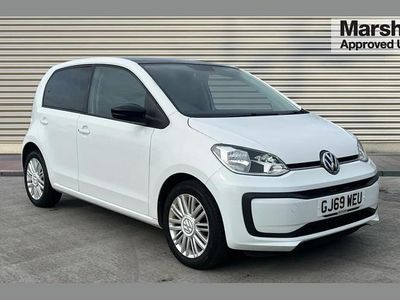 Used VW up! move up! 60 HP (44 kW) 2019 Pure white black Hatchback