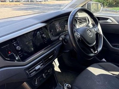 Used VW Polo Match 95 HP (69 kW) 2021 Deep black pearl Hatchback