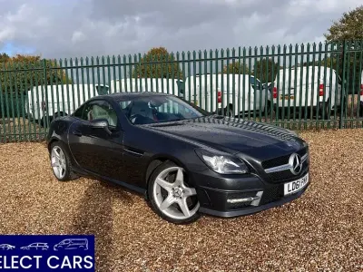 Begagnad Mercedes SLK200 Sport Edition 184 HK (135 kW) 2011 Grå Cab