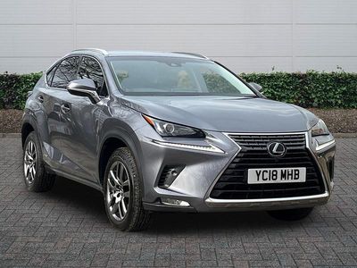 Grey Used 2018 Lexus NX300h Luxury Line SUV | £19,991 (A bit pricey)