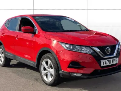 Used Nissan Qashqai Acenta Premium 140 HP (102 kW) 2020 Red SUV