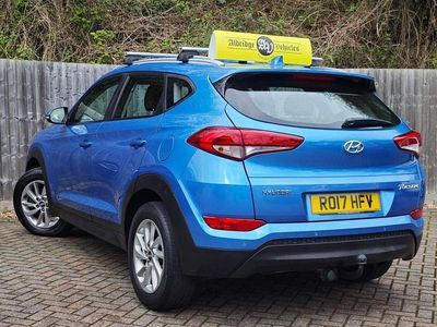 Used Hyundai Tucson SE 2017 Blue SUV