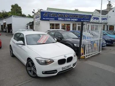 Used BMW 116 Sport Line 2013 White Hatchback