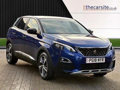 Used Peugeot 3008 GT-line 2018 Blue Hatchback