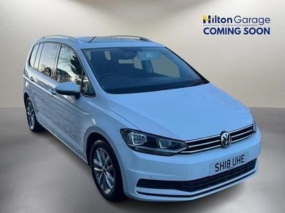 Used VW Touran Family 116 HP (85 kW) 2018 White MPV