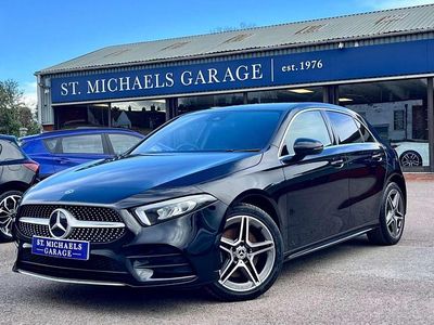 Used Mercedes A250 AMG line 2021 Black Hatchback