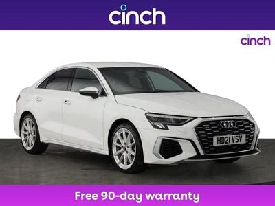 White Used 2021 Audi S3 Sedan | £27,499 (Fair price)