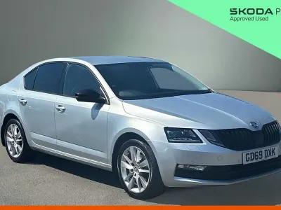 Używany Skoda Octavia SE L 150 KM (110 kW) 2019 Srebrny Hatchback
