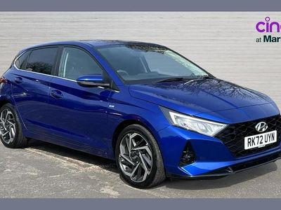 Used Hyundai i20 Premium 99 HP (72 kW) 2023 Blue Hatchback