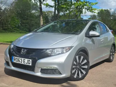 Używany Honda Civic SR 2013 Srebrny Hatchback