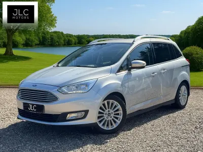 Used Ford Grand C-Max Titanium 120 HP (88 kW) 2017 Silver MPV