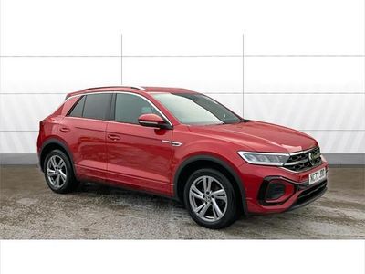 Red Used 2022 VW T-Roc R-line SUV | £20,251 (Fair price)