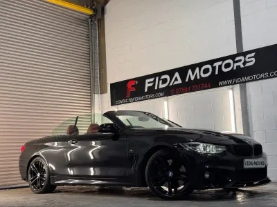 Used BMW 440 Cabriolet M Sport 326 HP (239 kW) 2018 Black Cabriolet