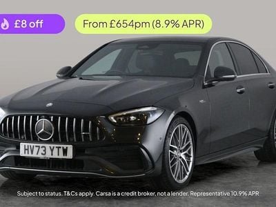 Grey Used 2023 Mercedes C43 AMG Premium Sedan | £38,175 (Super price)