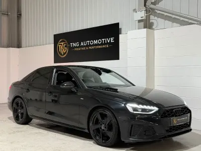 Used Audi A4 S-Line 150 HP (110 kW) 2021 Black Sedan