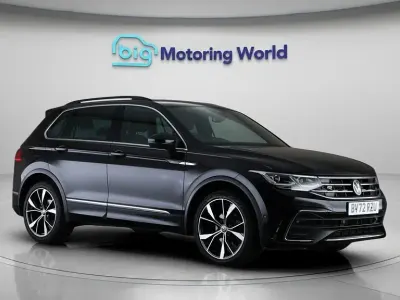 Used VW Tiguan R-line 150 HP (110 kW) 2022 Black SUV