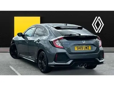 Begagnad Honda Civic Sport 182 HK (133 kW) 2019 Grå Halvkombi