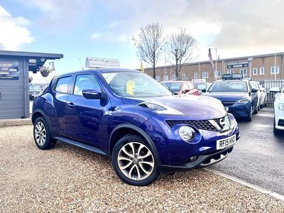 Used Nissan Juke Tekna 115 HP (84 kW) 2015 Blue SUV