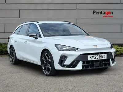 Used Cupra Leon 147 HP (108 kW) 2025 White Estate