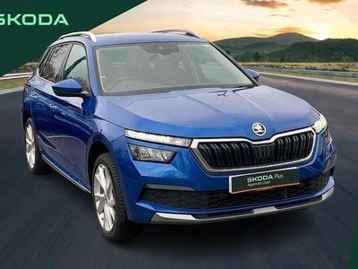 Used Skoda Kamiq SE L Executive 147 HP (108 kW) 2023 Blue SUV