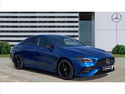 Used Mercedes CLA180 AMG Line Premium Plus 134 HP (98 kW) 2024 Blue Sedan