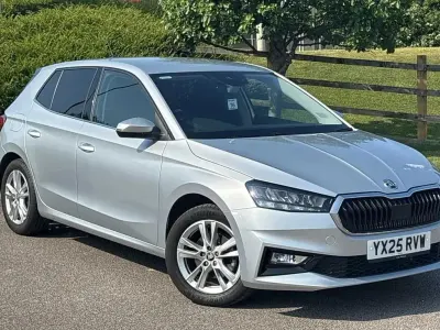 Used Skoda Fabia SE L 113 HP (83 kW) 2025 Brilliant silver metallic Hatchback