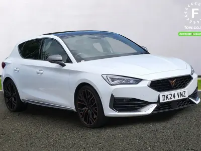 Used Cupra Leon VZ2 245 HP (180 kW) 2024 White Hatchback
