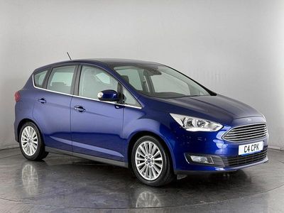 Blue Used 2018 Ford C-MAX Titanium MPV | £10,800 (Fair price)