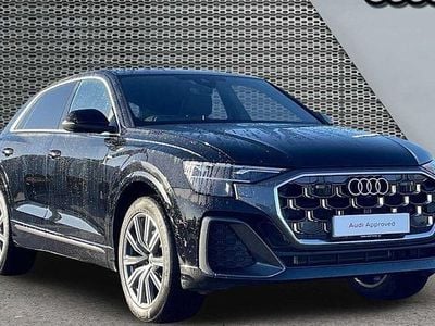 Black Used 2025 Audi Q8 S-Line SUV | £57,486 (Expensive)