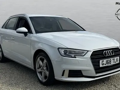 Used Audi A3 Sport 150 HP (110 kW) 2018 White Sedan