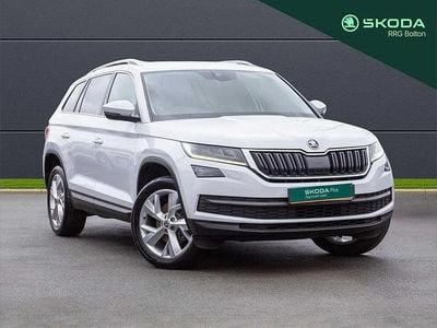 Moon white metallic Used 2018 Skoda Kodiaq SUV | £14,995 (Good price)