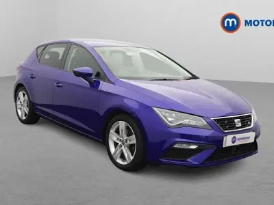 Begagnad Seat Leon FR 131 HK (96 kW) 2019 Blå Halvkombi