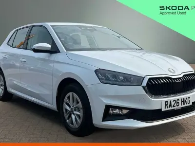 Used Skoda Fabia SE 116 HP (85 kW) 2026 Moon white metallic Hatchback