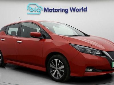 Red Used 2021 Nissan Leaf Acenta Hatchback | £8,800 (Good price)