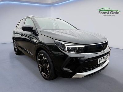 Used Vauxhall Grandland X Ultimate 130 HP (95 kW) 2022 Black SUV