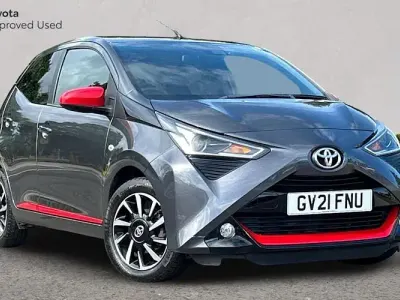 Used Toyota Aygo Trend 72 HP (52 kW) 2021 Electro grey Hatchback