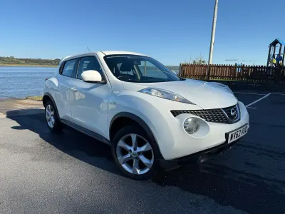 Used Nissan Juke Acenta 110 HP (80 kW) 2013 White SUV