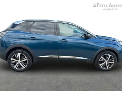 Used Peugeot 3008 Allure Premium 129 HP (94 kW) 2021 Blue SUV