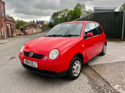 Used VW Lupo S 75 HP (55 kW) 2002 Red Hatchback