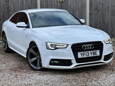 Used Audi A5 Black Edition 177 HP (130 kW) 2013 White Coupe