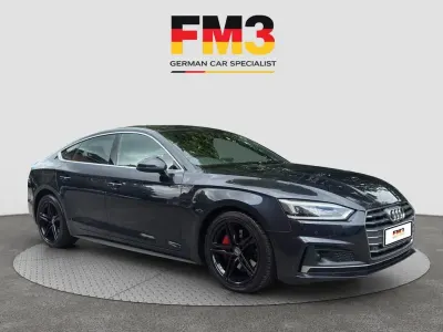 Used Audi A5 Sportback S-Line 190 HP (139 kW) 2017 Blue Hatchback