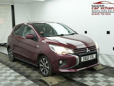 Used Mitsubishi Mirage 71 HP (52 kW) 2021 Mauve/purple Hatchback