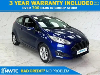 Used Ford Fiesta Zetec 82 HP (60 kW) 2016 Blue Hatchback