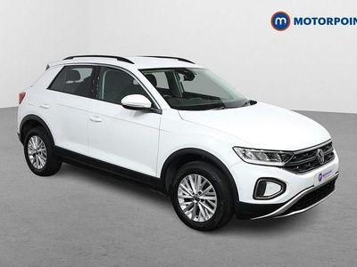 White Used 2022 VW T-Roc Life SUV | £15,649 (Fair price)