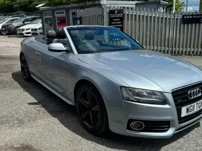 Used Audi A5 Cabriolet S-Line 2011 Silver Cabriolet