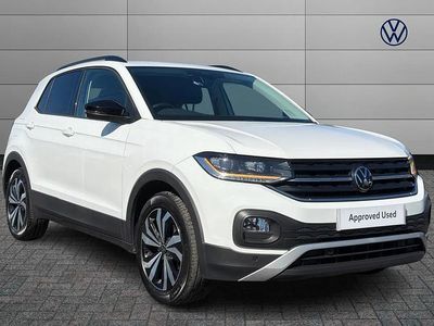 Usado VW T-Cross Black Edition 95 CV (69 kW) 2023 Blanco SUV