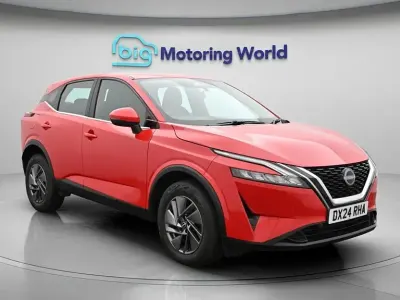 Used Nissan Qashqai Acenta Premium 158 HP (116 kW) 2024 Red SUV