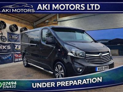 Black Used 2015 Vauxhall Vivaro Sportive MPV | £7,500 (Fair price)