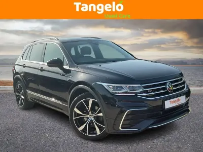 Used VW Tiguan R-line 150 HP (110 kW) 2021 Black SUV
